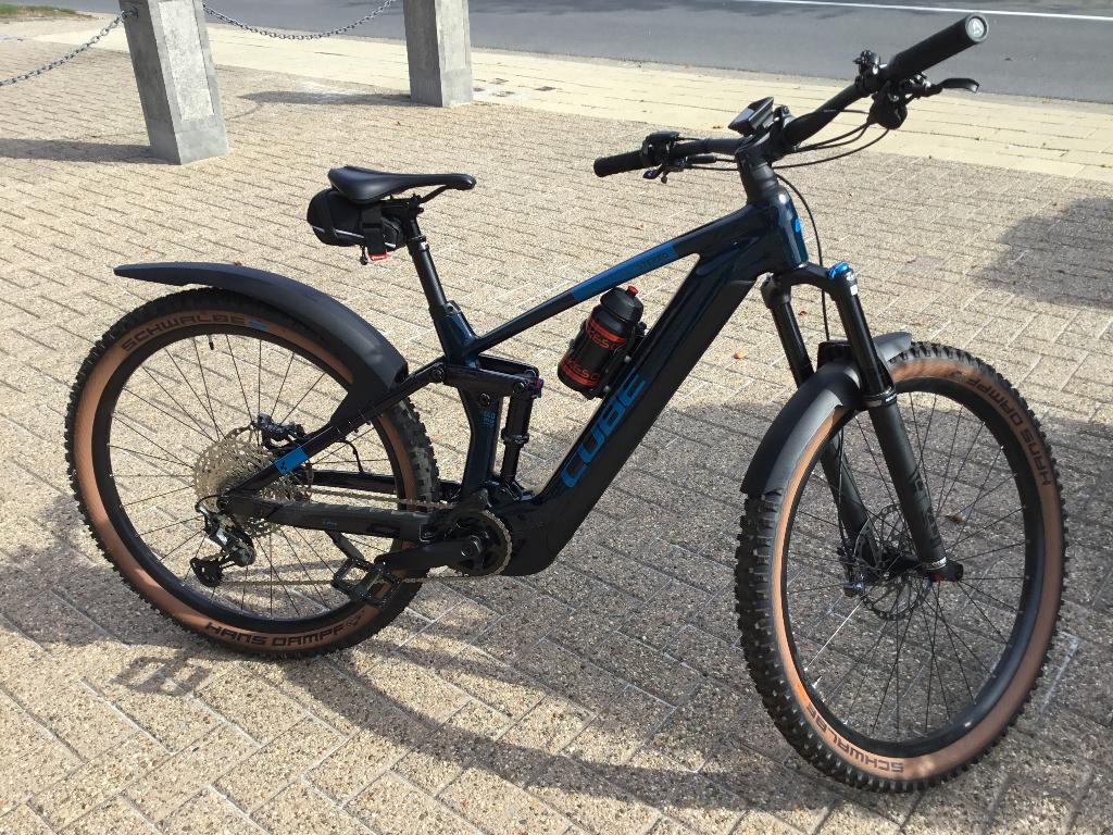 VTT Cube HPC SLX 750 cadre carbon, Enlèvement, Neuf, 50 km par batterie ou plus, Cube