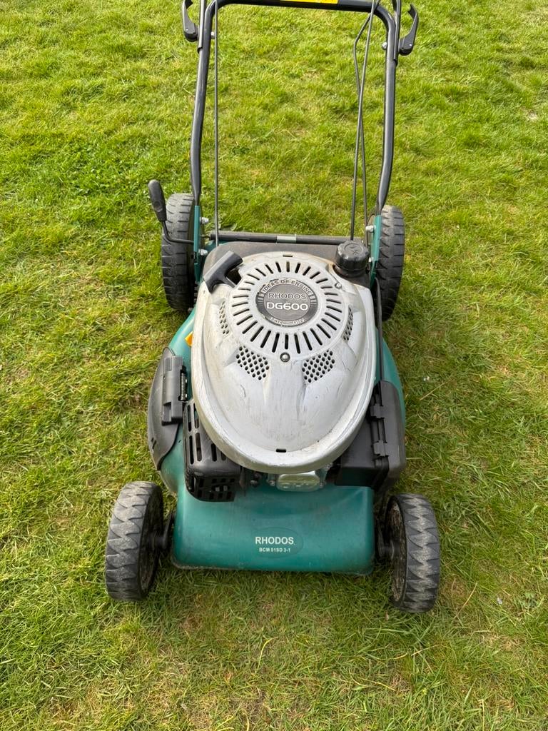 Grasmaaier op benzine, Ophalen, Cirkelmaaier, Gebruikt, Benzine-grasmaaier