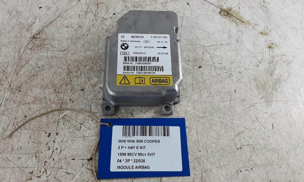 BOITIER AIRBAG Mini Mini One / Cooper (R50) (0285001682), Autos : Pièces & Accessoires, Électronique & Câbles, Mini, Utilisé