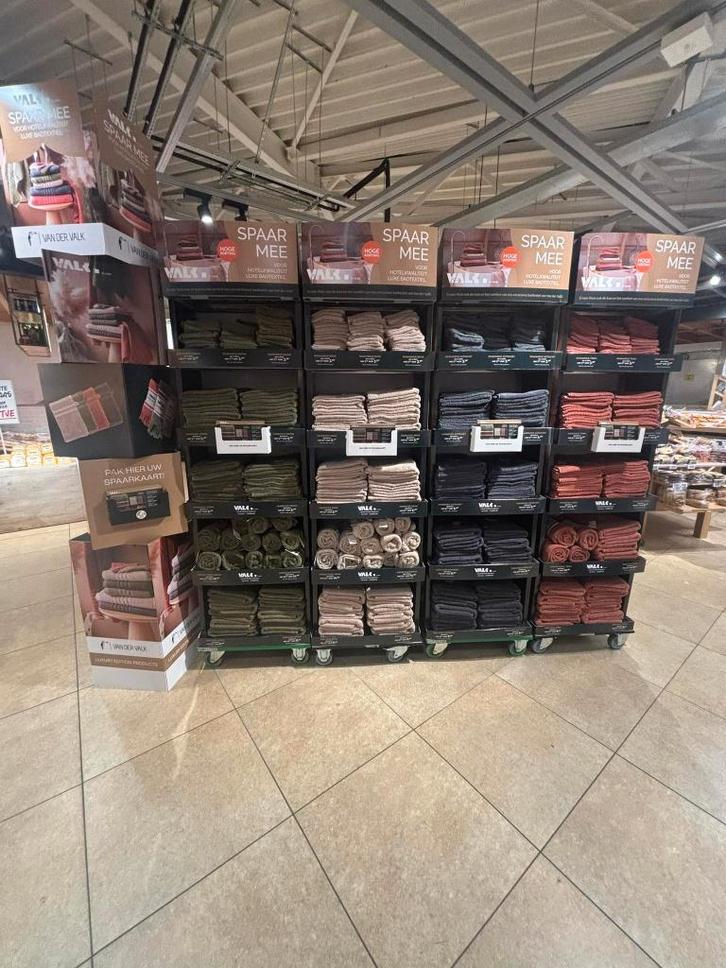 jumbo zegels handdoeken, Huis en Inrichting, Badkamer | Badtextiel en Accessoires, Nieuw, Handdoek, Overige kleuren, Ophalen