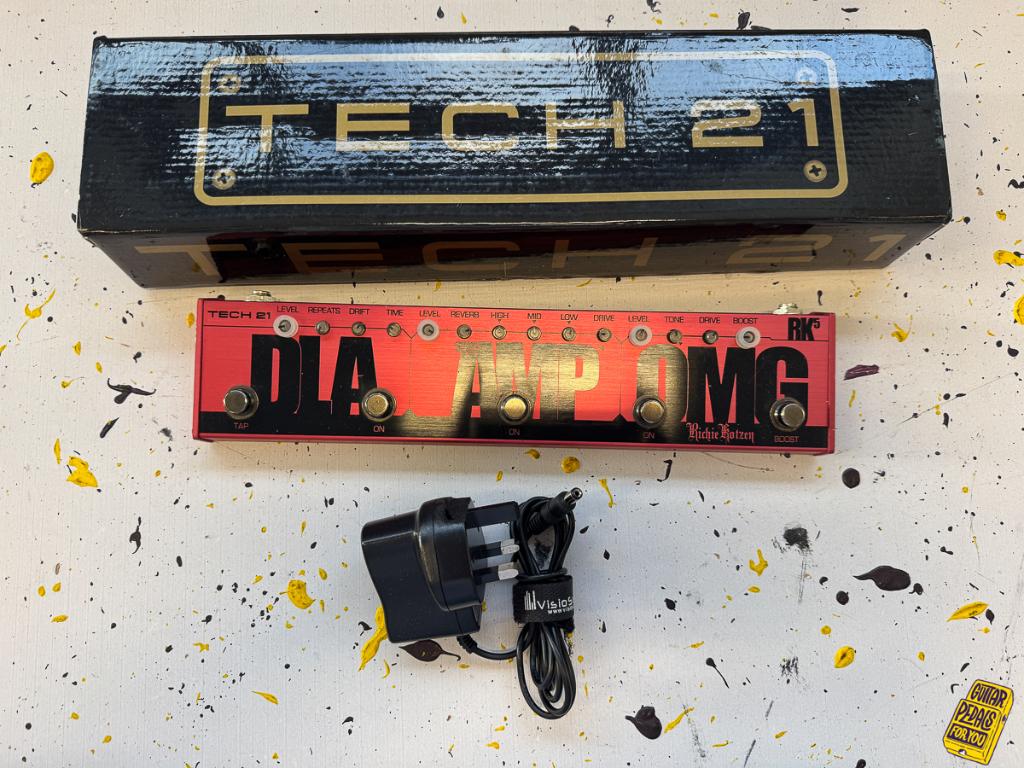 Anneau à mouches Tech 21 Fly Richie Kotzen RK5, Musique & Instruments, Effets, Utilisé, Reverb, Multi-effet, Enlèvement ou Envoi