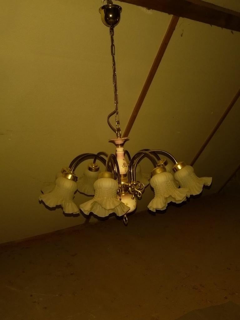 Antieke luster, Ophalen