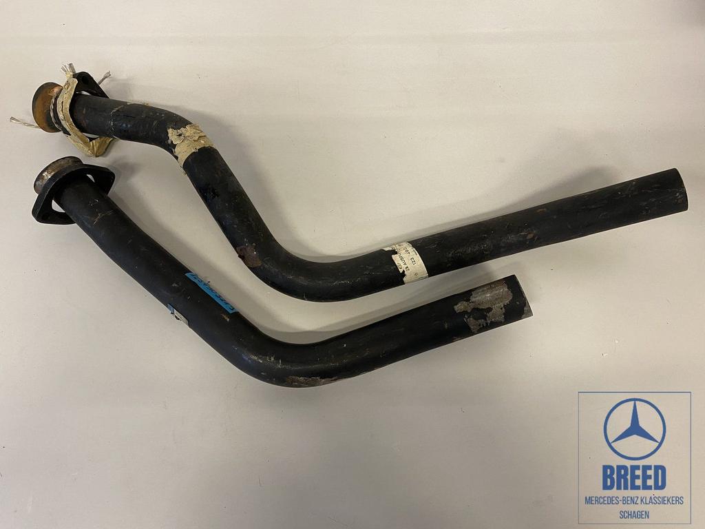 NOS voorpijp uitlaat L+R Mercedes-Benz W123 280 280E 280CE, -, Nieuw, Ophalen of Verzenden, -