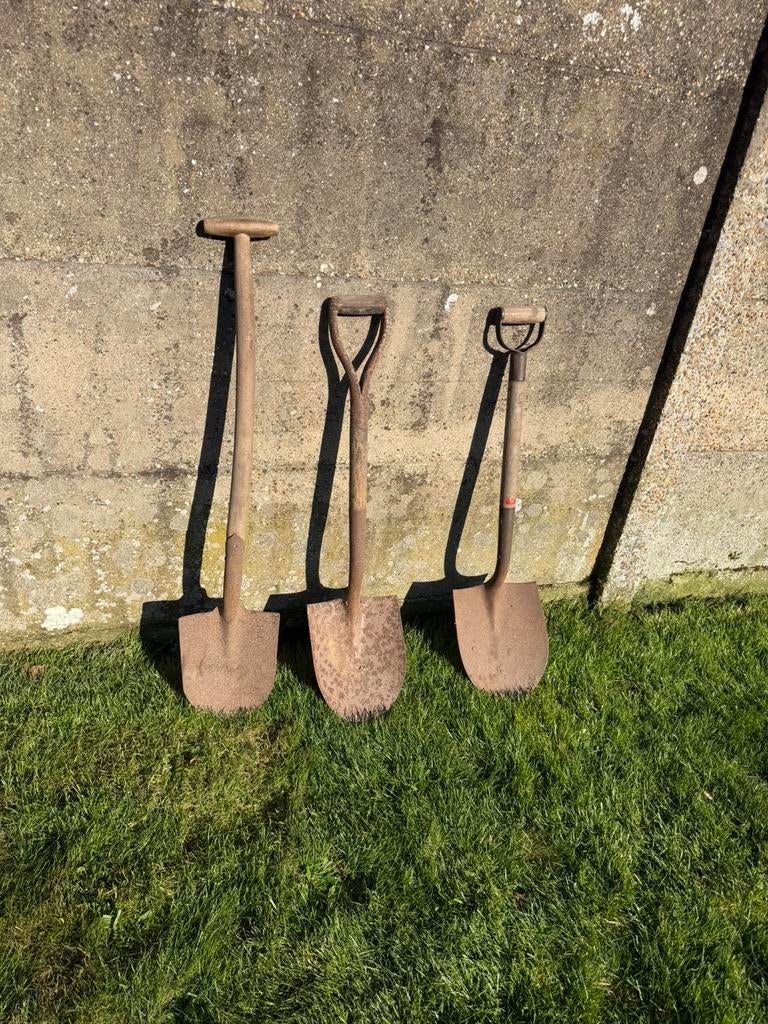 Spade, Tuin en Terras, Ophalen, Zo goed als nieuw, Spade