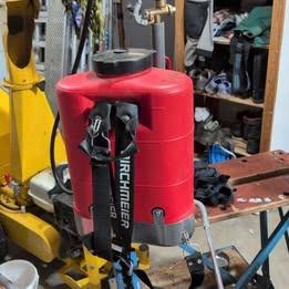 Birchmeier rugspuit, Ophalen, Gebruikt, Autre