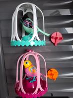2 digibirds - interactieve vogel+fluitring+kooi als nieuw, Ophalen, Zo goed als nieuw
