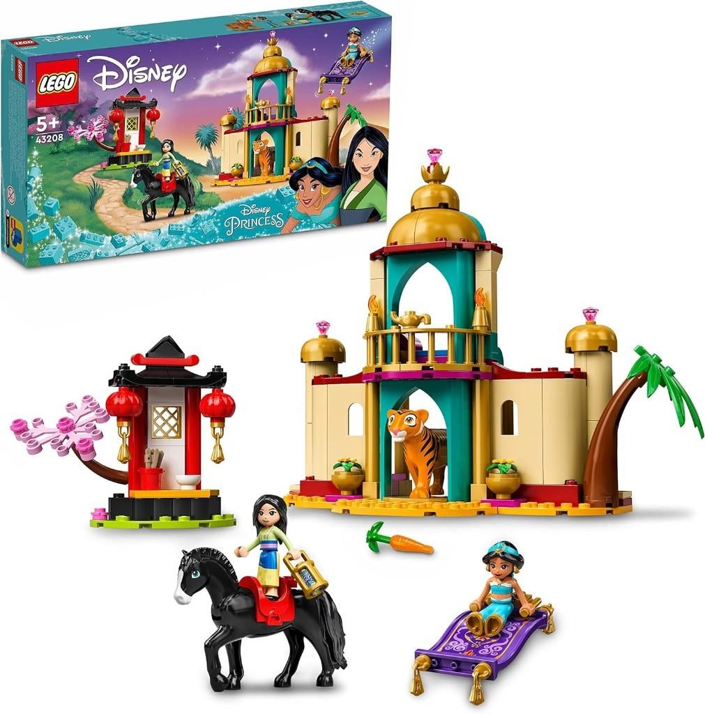 Neuf - Lego Disney - L’aventure de Jasmine et Mulan (43208), Neuf, Lego, Ensemble complet, Disney