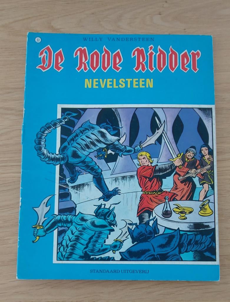 De Rode Ridder 93 Nevelsteen, Gelezen, Willy Vandersteen, Eén stripboek, Ophalen of Verzenden
