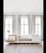 Kinderbed Theophile&Patachou, Huis en Inrichting, Slaapkamer | Bedden, Ophalen, Eenpersoons, Wit, Zo goed als nieuw