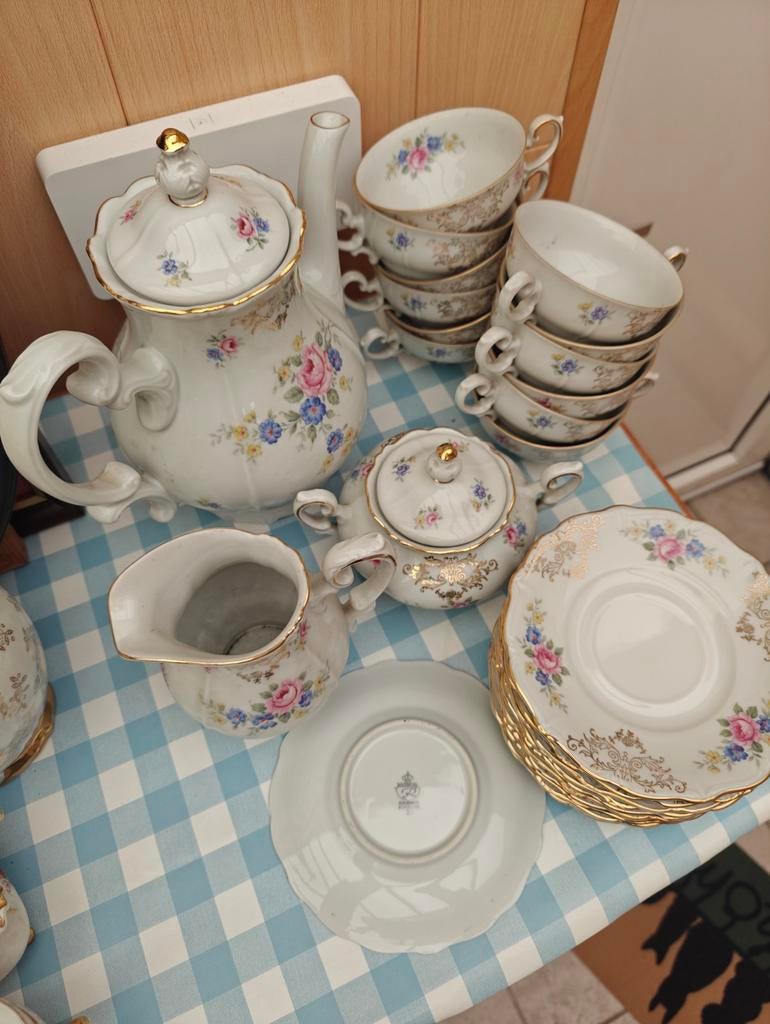 Koffie set prijs per foto bieden mag, Ophalen