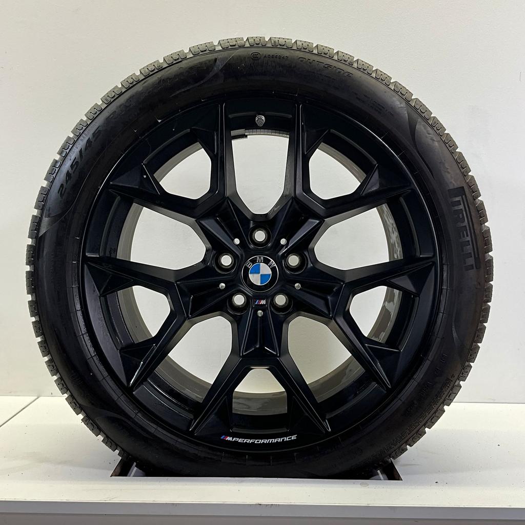DEMO BMW 5 SERIE G60 G61 I5 G60 SET VELGEN + WINTERBANDEN 19, Auto-onderdelen, Banden en Velgen, Banden en Velgen, Winterbanden
