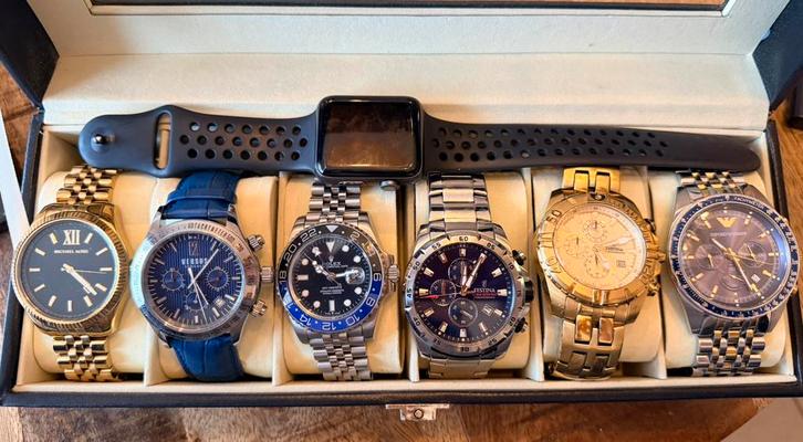 Horlogecollectie, Bijoux, Sacs & Beauté, Montres de sport, Comme neuf, Enlèvement