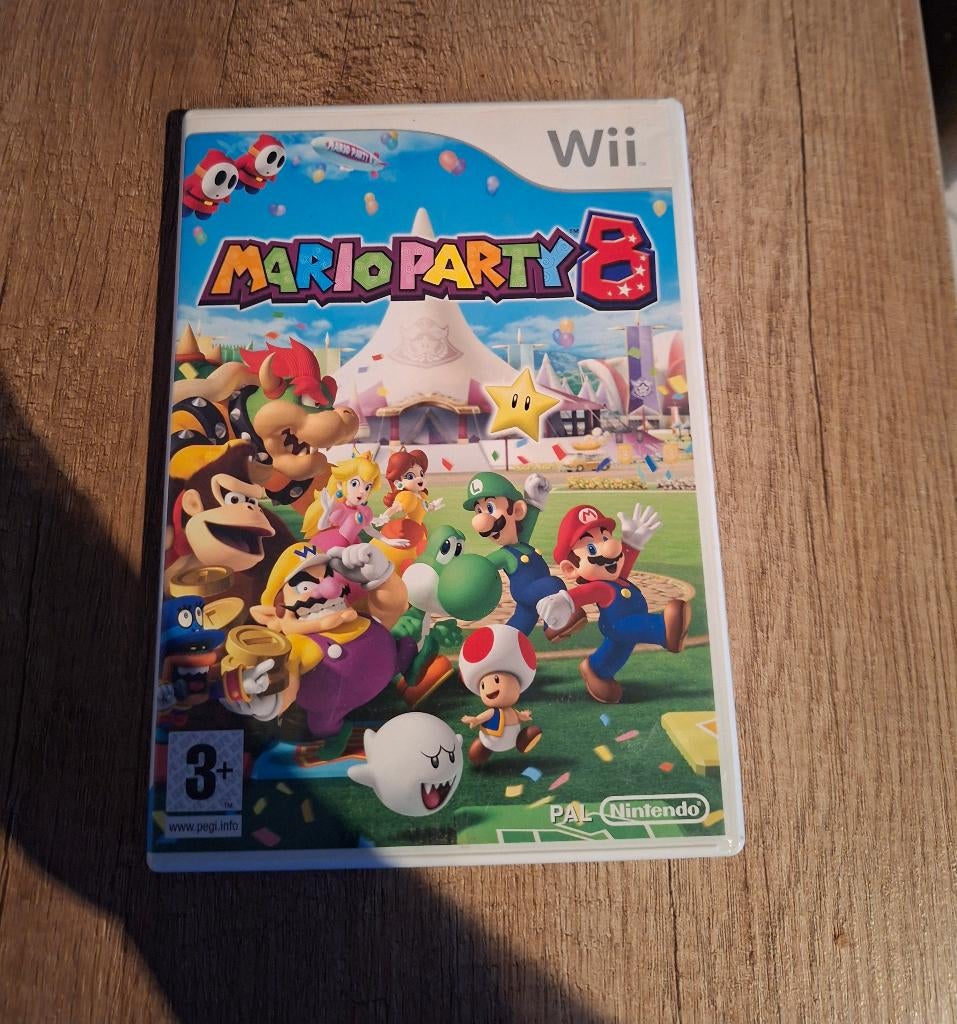 Jeu Nintendo Wii Mario Party 8 ++++ impecc, Consoles de jeu & Jeux vidéo, Enlèvement ou Envoi, Comme neuf, Autres genres, À partir de 3 ans