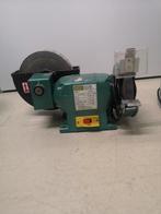 KLEINE TAFEL SLIJPSTEEN COMBINATIE, Doe-het-zelf en Bouw, Gereedschap | Slijpmachines, Ophalen, Gebruikt, Haakse handslijpmachine