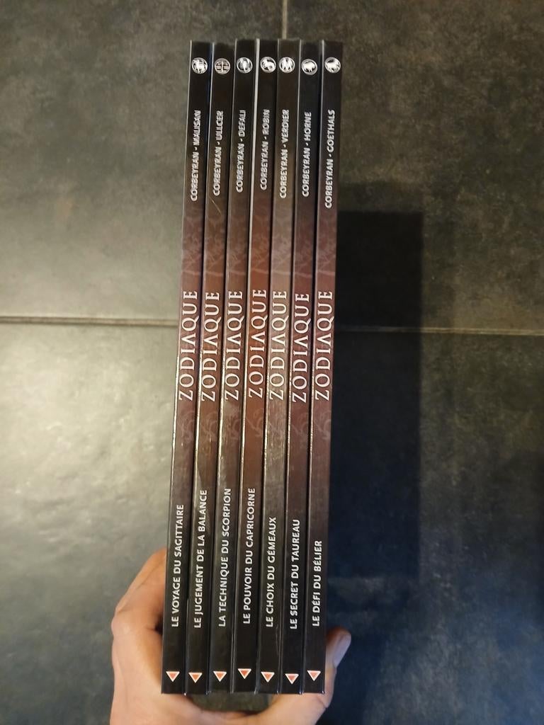 Lot de 7 bd zodiaque, EO, Livres, Encyclopédies, Enlèvement ou Envoi