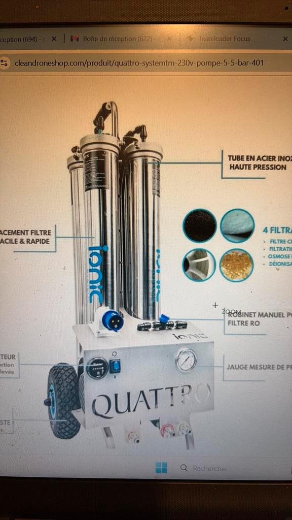 Ionic quattro, Articles professionnels, Machines & Construction | Entretien & Nettoyage, Enlèvement