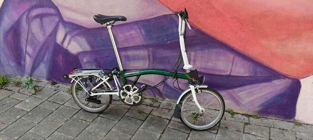 Vouwfiets - Plooifiets Brompton M6R, Enlèvement, Vitesses