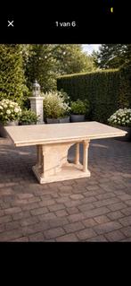 Stenen tafel zwaar, Tuin en Terras, Tuintafels, Ophalen, Zo goed als nieuw