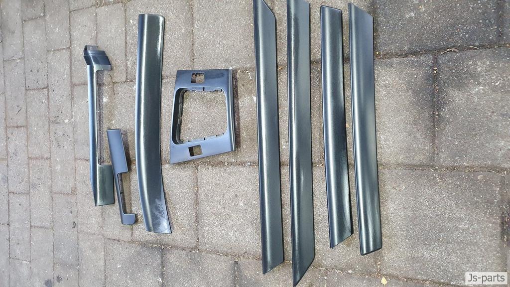 Interieurlijsten set mat grijs BMW 3-serie E46 sedan/touring, Autos : Pièces & Accessoires, Habitacle & Garnissage, -, Utilisé