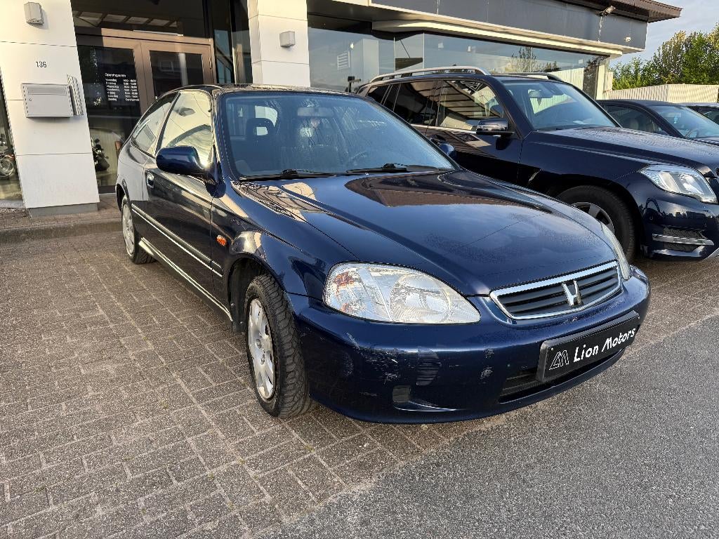HONDA CIVIC 3DR, Auto's, Honda, Stof, 4 cilinders, Blauw, 5 zetels