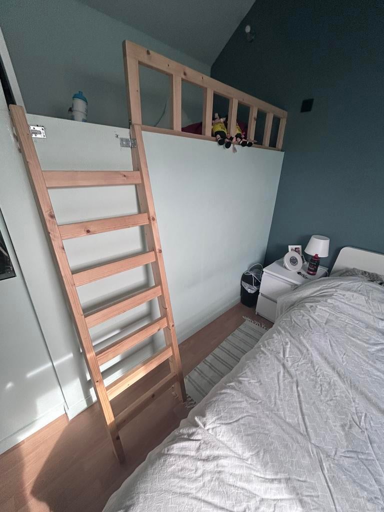 Ladder en beveiliging voor bunkbed, Enlèvement, Comme neuf, Échelle
