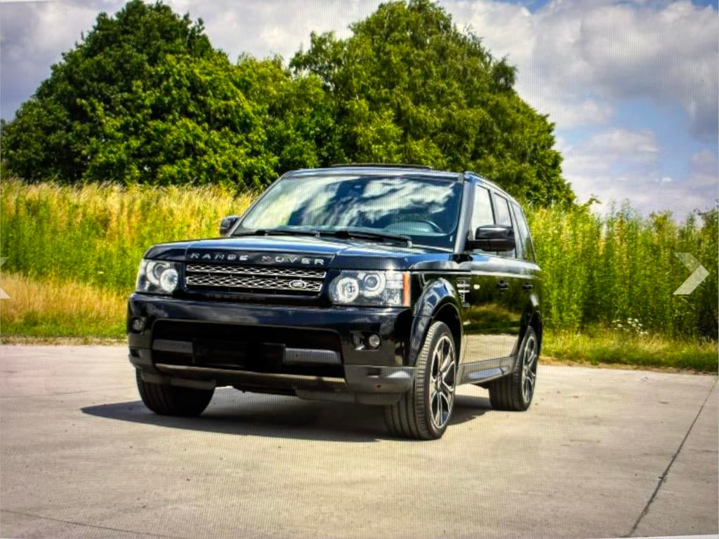 Ranger Rover Sport 3.0 HSE TDV6 Santorini Black, Euro 5, Achat, Carnet d'entretien, Noir
