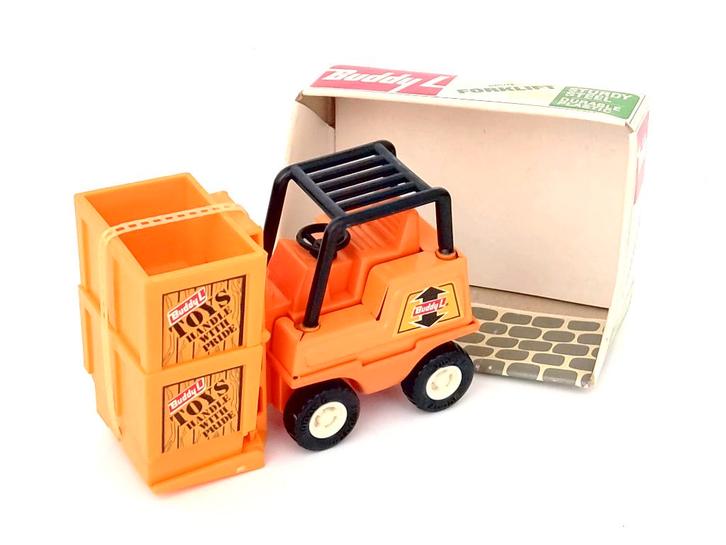 Chariot élévateur Buddy L, Collections, Jouets, Comme neuf, Enlèvement ou Envoi
