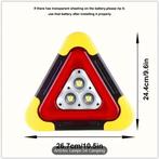1pc Lampe de poche triangulaire d'urgence à énergie solaire, Ophalen of Verzenden, Nieuw