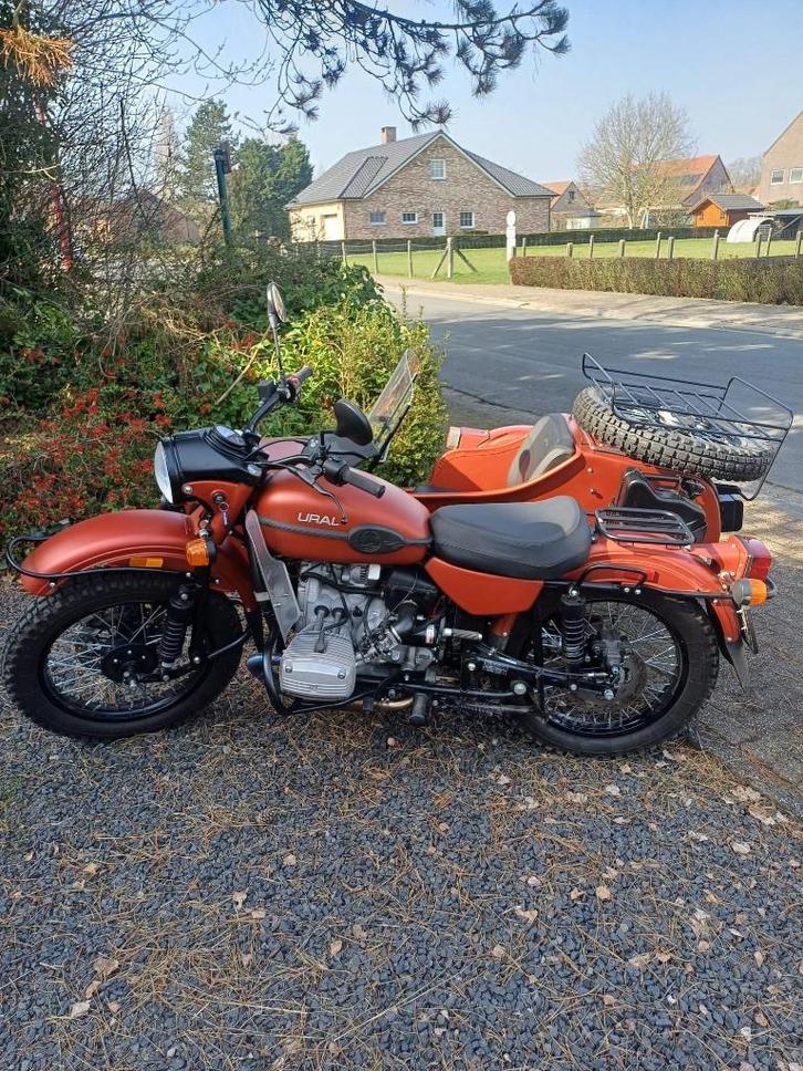 Ural ranger 2WD 2022 als nieuw 1469 km, Motos, Motos | Side-cars, 2 cylindres, Poignées chauffantes, Enlèvement