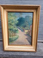 huile sur toile ruelle signe timmermans 48, Enlèvement ou Envoi