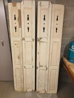 2 anciens double volet en bois, Enlèvement