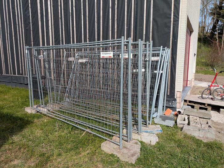 14 Clôtures de chantier, Bricolage & Construction, Échafaudages, Enlèvement