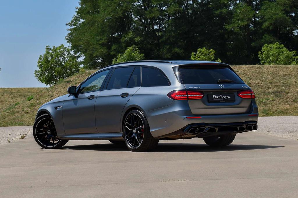 Mercedes-Benz E-Class 63 AMG S 4MATIC+ / Selenite Grey / PPF, Autos, Cuir, Argent ou Gris, Achat, 430 kW