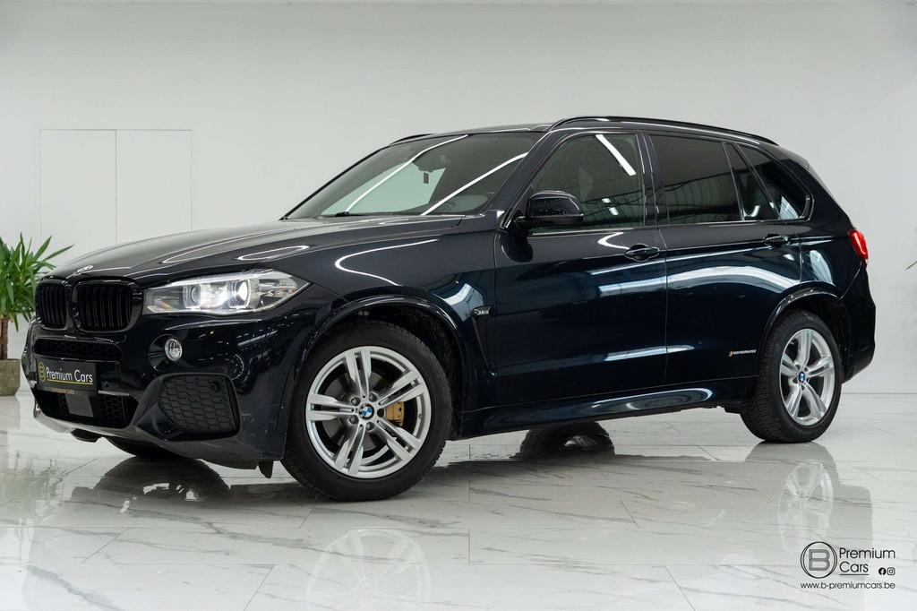 BMW X5 xDrive30d M Sport! ACC, 7 zit, Camera, Memory!, Auto's, Automaat, Gebruikt, 2993 cc, Blauw