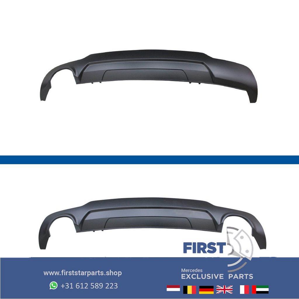 W204 Facelift AMG Diffuser voor Mercedes C Klasse 2011-2014, Utilisé, -, -, Enlèvement ou Envoi
