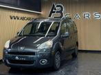 Peugeot Partner 1.6i TePee * GARANTIE 12 MOIS * (bj 2014), Euro 5, Stof, Gebruikt, Zwart
