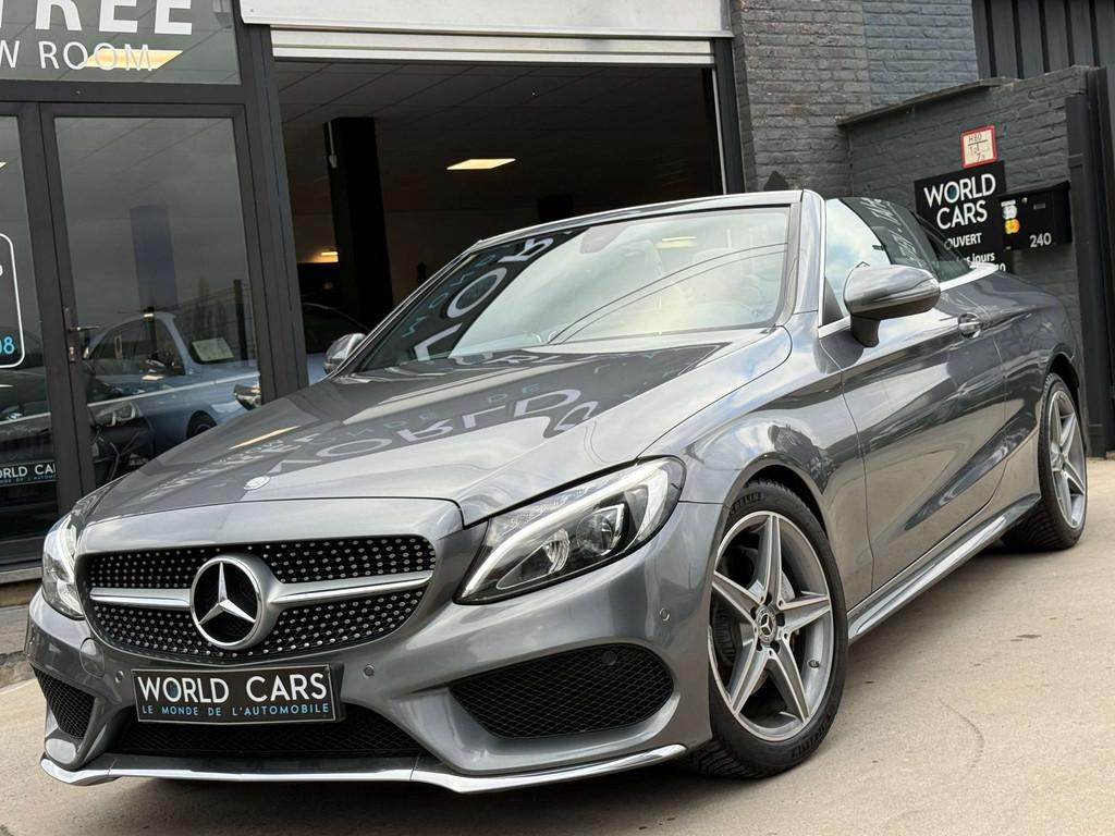 Mercedes-Benz C-Klasse 180 Cabriolet PACK AMG BOITE AUTO. NA, Auto's, 4 zetels, Achterwielaandrijving, Gebruikt, Cabriolet