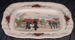 Oude antieke porceleinen schaal Obernai Sarreguemines, Enlèvement ou Envoi