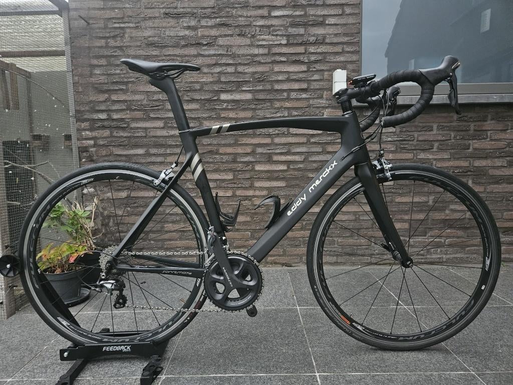 Eddy Merckx SanRemo76 — Shimano Ultegra koersfiets, Carbon, Zo goed als nieuw, 57 tot 61 cm, Meer dan 20 versnellingen