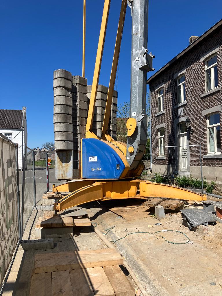 Potain igo28A van 2005, Enlèvement, Engin de levage