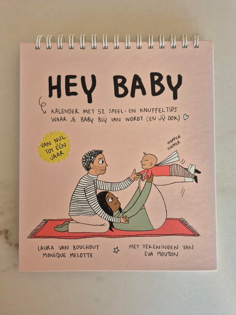 Hey Baby kalender, Boeken, Zwangerschap en Opvoeding, Nieuw, Ophalen of Verzenden