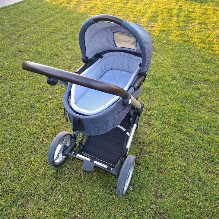 Poussette avec chaise longue et siège, Enfants & Bébés, Poussettes & Combinaisons, Comme neuf, Poussette, Mutsy, Tige de poussée réglable