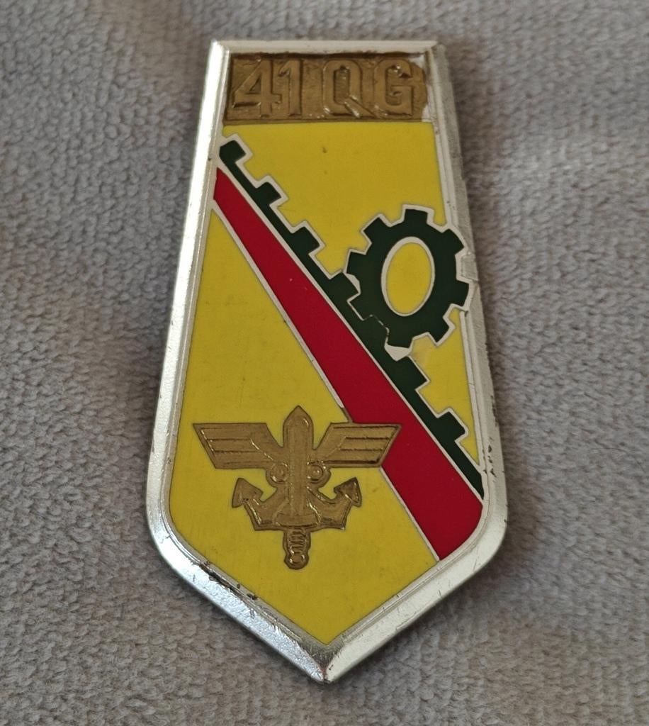 INSIGNES RARES ET ANCIENS/PROVENANT DU 41e SIÈGE SOCIAL 1956, Enlèvement ou Envoi, Armée de terre, Emblème ou Badge
