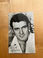 Postkaart met foto filmster Rock Hudson -Jaren 1960, Envoi, Comme neuf, Film, Photo ou Carte