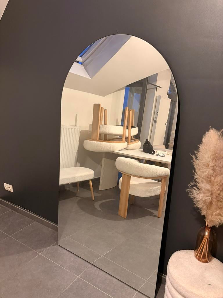 Miroir arche moderne, Maison & Meubles, Accessoires pour la Maison | Miroirs, Neuf, 150 à 200 cm, Enlèvement, Ovale