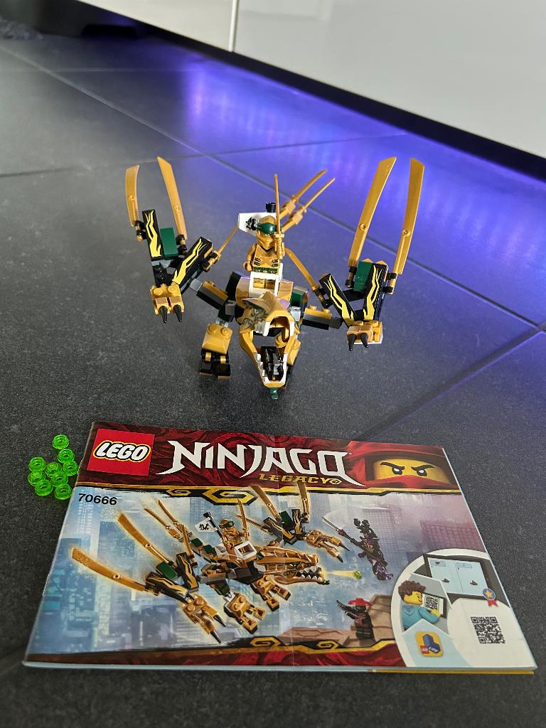 Lego Ninjago draak, Kinderen en Baby's, Ophalen, Lego, Zo goed als nieuw, Compleet