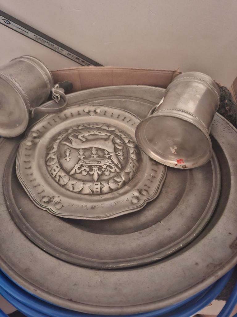 Plus de 5 kg etain, Antiquités & Art, Enlèvement ou Envoi