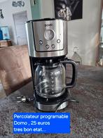 Percolateur programable Domo, Electroménager, Enlèvement ou Envoi