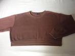 Korte Sweatshirt Zara, Maat 38/40 (M), Bruin, Zara, Ophalen of Verzenden