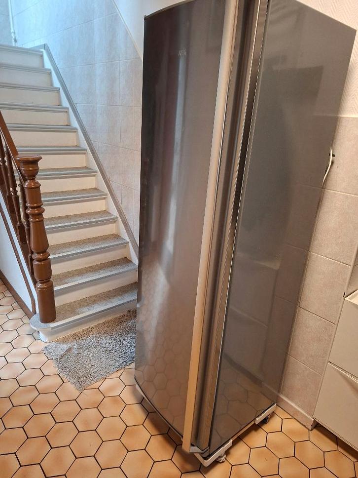 Réfrigérateur AEG RKE539F1DX, Electroménager, Réfrigérateurs & Frigos, Utilisé, Sans bac à congélation, 200 litres ou plus, 160 cm ou plus